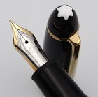  nos  Montblanc Meisterstuck 146   Le Grand Fountain Pen 14k Nib F W box   Ink