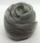 1 Lb Gray Wool Roving  Merino Grey Wool Roving  Gray Roving  Gray Wool Top