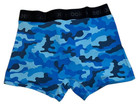 Reebok Ufc Brief Ii Men   s Large Blue Camo Compression Shorts Mma New