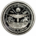 1991 Marshall Islands  50 1 Oz  999 Fine Silver A6m Reisen