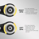 Face Scrubber Exfoliator  Rechargeable Facial Cleansing Brush With 2-way Rotatio