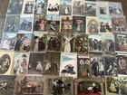Huge Lot Of 65 Early 1900 s sentimental Lovers Courtship romance Postcards-j128