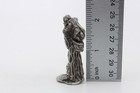 Jb Pewter Fantasy Sorcerer Wizard With Staff - 2  Metal Miniature Figurine
