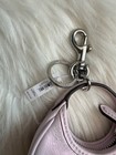 Nwt Coach Mini Carmen Bag Charm Shiny Pink Cbl92 Key Ring Accessories Gift