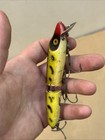Vintage Heddon Joint Vamp Fishing Lure Rare Leopard Frog Color