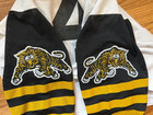 Vintage Hamilton Tigers Cfl Champion Football Jersey L Canadian Ravens Knit Vtg