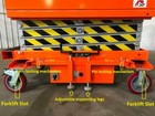 Free Shipping New 5 Star 22 Feet Max Lift Electric Scissor Lift Man Lift
