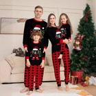 Plaid Christmas Pajamas Family Matching Outfits Sleepwear Xmas Pj s Clothes
