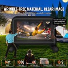 Uimoso Inflatable Movie Screen 14 Ft Inflatable Projector Screen With Blower