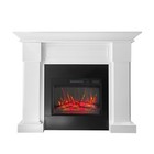 55  Electric Fireplace With Mantel  1500w Freestanding Heater Remote Control