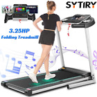 3 25hp Heavy Duty Treadmill Auto Incline Electric Running Machine For Home gym   
