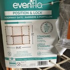 Evenflo Position   Lock Value Adjustable Wood Baby Gate   natural 