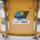 Ludwig Vintage Wooden Snare Drum Rock Series With Case  1980s Model