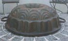 Cast Iron Baking Pan Mold Bundt Cake The Duchess Antique Rare