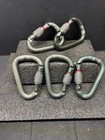 Lot Of Five  5  Used Petzl Carabiners