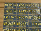 Rare Lot Of 20 Michigan 1967 License Plate Plates Original Chevy Ford Reseller 