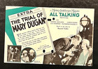  mgm  The Trial Of Mary Dugan 1928 Movie Herald - Norma Shearer