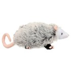 Douglas Oliver Possum Plush Toy Stuffed Animal 9    Soft Cuddle Gray White Opposum