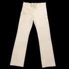 Betabrand Dress Yoga Pant White Straight Size Medium Petite W0076