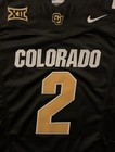 Shedeur Sanders Colorado Buffaloes Black Jersey 2024 Fuse Stitched 2 Nwt