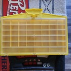 Vintage Micro Machines Lot     25  Mini Vehicles Semi Truck Carrying Case 1980 90