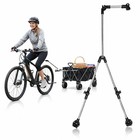 Universal Portable Folding Bike Trailer Hitch Connector For Cart   Wagon Use