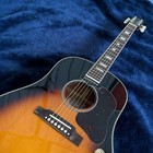 J-160e Acoustic Electric Guitar Sunburst Solid Spruce Top Bone Nut Fast Delivery