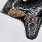 Antique Ocarina Ewa Flute C6 Pottery Musical Instrument Vienna Austria Black Vtg