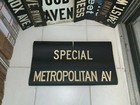 Ny Nyc Subway Roll Sign Metropolitan Avenue Special Not In Service Brooklyn Ny