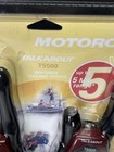 Motorola Talkabout T5500 Two Way Walkie Talkie Radios 5mile Range 22 Ch  Red New