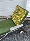 Vintage Bunting Aluminum Lounge Chair Rolling Chair Mid Century Modern Patio 50s