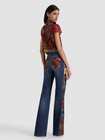 Alice Olivia Sb Patchwork Jean   695 Size 30
