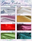 14 Colors Glitter Velvet Fabric 4 Way Stretch By The Yard