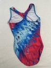 Simone Biles Gk Elite Leotard Gymnastics Pink Seas Racerback Usa Colorful  Axs
