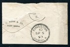 Jamaica  27885   Qv    a66    Port Maria Postmarks cancels  Cover