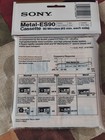 2 Sony Metal-90 Es Cassette Tapes In Original Packaging