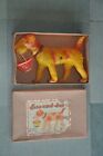 Vintage Boxed C k Trademark Errand Dog Wind Up Rare Celluloid Toy  Japan