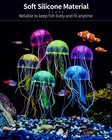 6 Pack Of Floating Neon Artificial Jellyfish - Fish Tank Aquarium Decoration