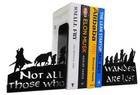 Lord Of The Rings Bookends For Shelves Decorative Metal Bookends Lotr Bookends