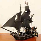 Moc Pirates Of The Caribbean Black Pearl Ship Revenge Warship Building Blocks