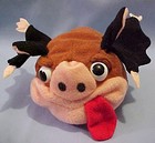 Meanies Matt The Fat Bat Series 1 Bean Bag Plush Toy From The Idea Factory