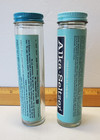 Vintage Glass Alka Seltzer Bottles Empty Lot Of 2 With Labels No Upc 6 