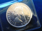 1964 Canada Charlottetown Pei Silver Dollar Pl Proof Like Bu Unc