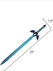 New Legend Of Zelda Skyward Master Sword Unsharpened Metal 39    Blue Blade