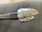 Los Castillo Sterling Silver Large Tongs Taxco Mexico 126 Grams