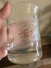 Vintage Miller Genuine Draft Etched Glasses Beer Barware Set 4 Bar Man Cave