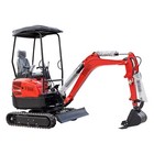 Free Shipping 4000 Lbs Terror Xviii Mini Excavator  Kubota  D902 Diesel Engine