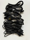 Lot Of 10 -  Power Cord Cable Desktop Computer Monitor 3-prong - 4lbs