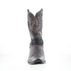 Dingo War Eagle Studded Square Toe Boot Di-851 Mens Gray Western Boots
