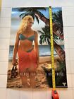 Miller 1996 Bikini Girl Reach For What   s Out There Beer Poster  30 X 20